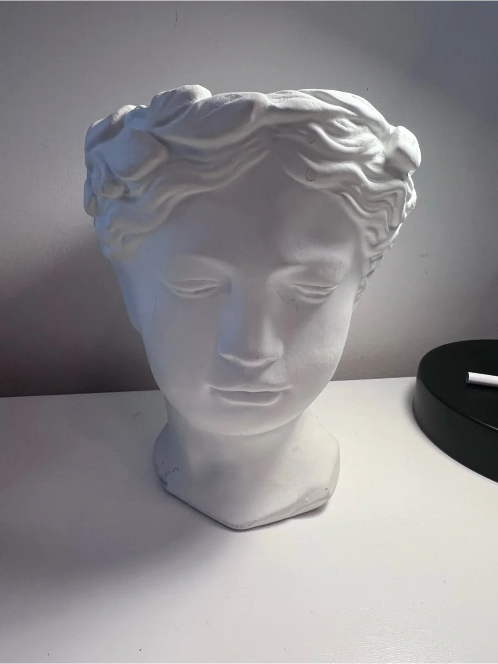 Grecian Goddess Bust Planter / Vase